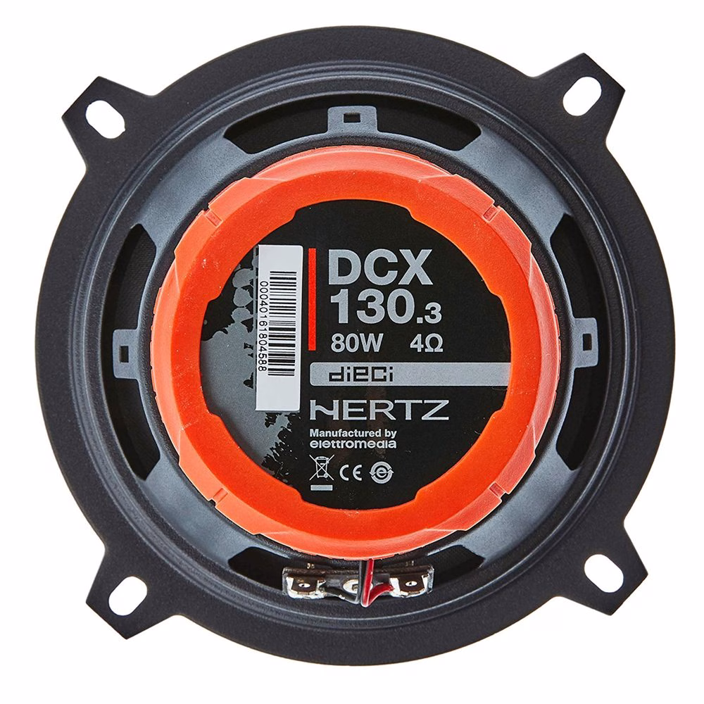HERTZ DCX 130.3 80 WATT 2 Way Coaxial Speakers 13cm 5 inches (13cm) pa_make - incarmusic.co.uk