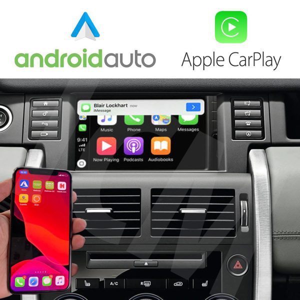 Wireless Apple CarPlay and Android Auto Interface for Land Rover Discovery Sport/ Discovery 5 2016-2018