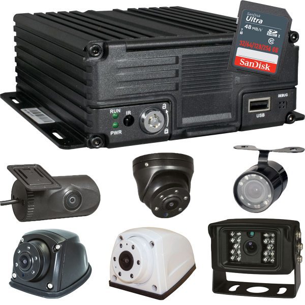 CCTV Camera and DVR Recorder Vehicle Security System for Car Taxi Van & Commercial Vehicles