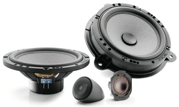 Focal ISRNS165 6.5" 165mm 2 Way Component Speakers 240 Watts  Custom Fit  for Nissan, Dacia, Renault, Smart 