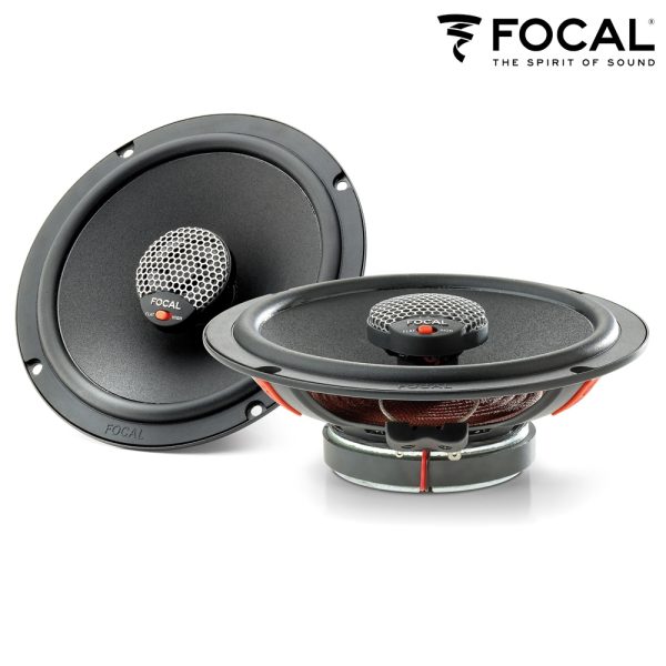 Focal Integration ICU-165 16.5cm 6.5" 2 Way Coaxial Car Audio Speakers - 140W