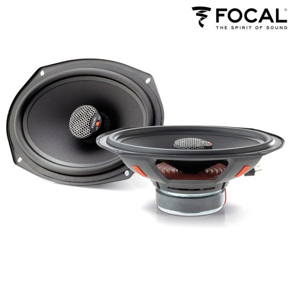 Focal Integration ICU-690 6 x 9 6x9" 2 Way Coaxial Car Audio Speakers - 160W