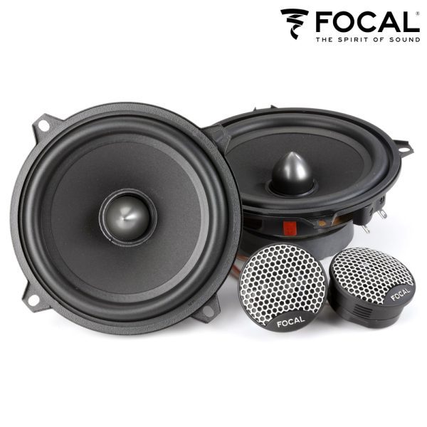 Focal Integration ISU-130 13cm 5.25" Component Car Audio Speakers - 120 Watts