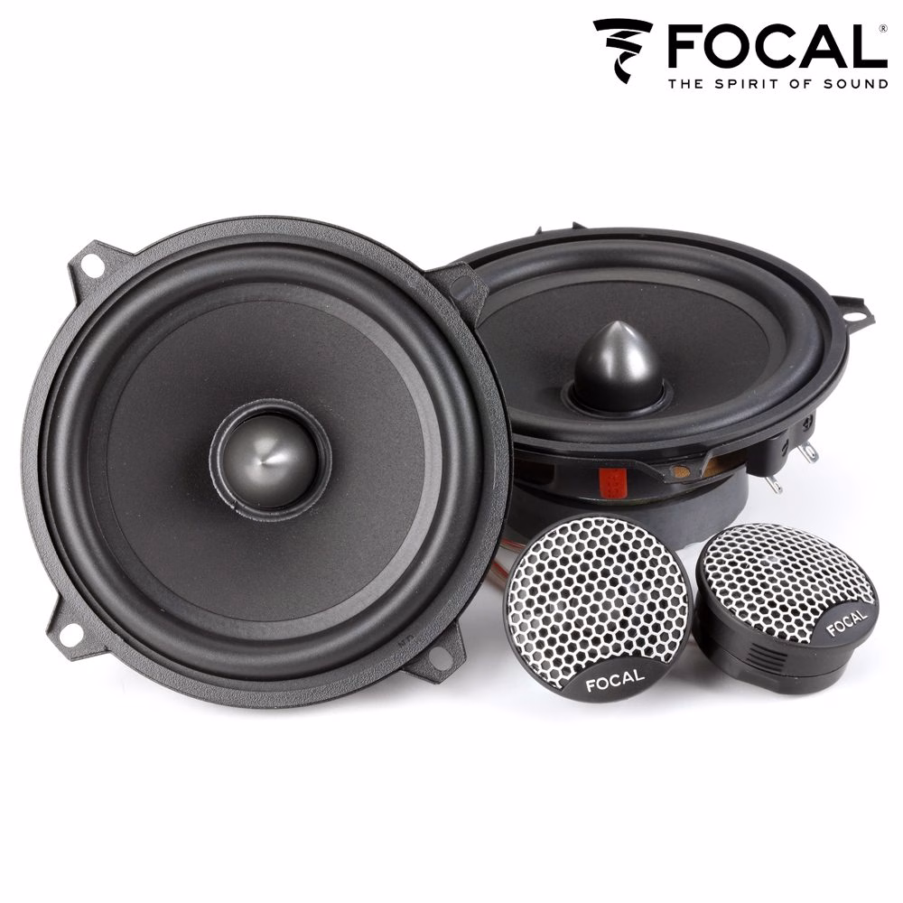 Focal Integration ISU-130 13cm 5.25" Component Car Audio Speakers - 120 Watts