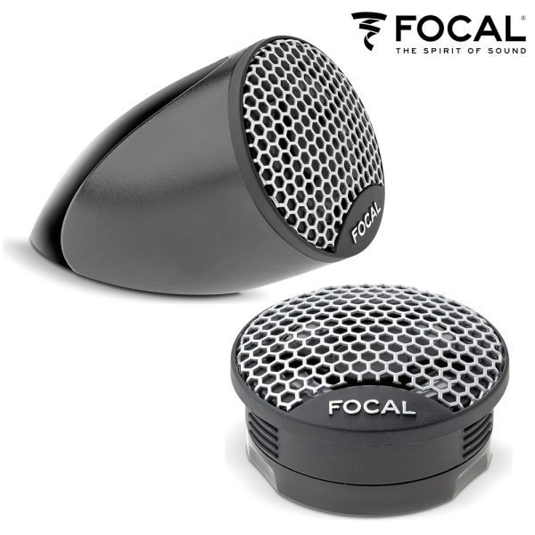 Focal TWU1.5 Tweeters Flush Surface Tilted Mount Car Van Dome Tweeters Speaker - 100W