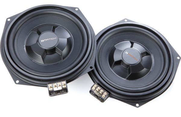 MATCH MW 8BMW-D 8" Underseat Subwoofer Upgrade 200w RMS for BMW 1,3,5,X Series