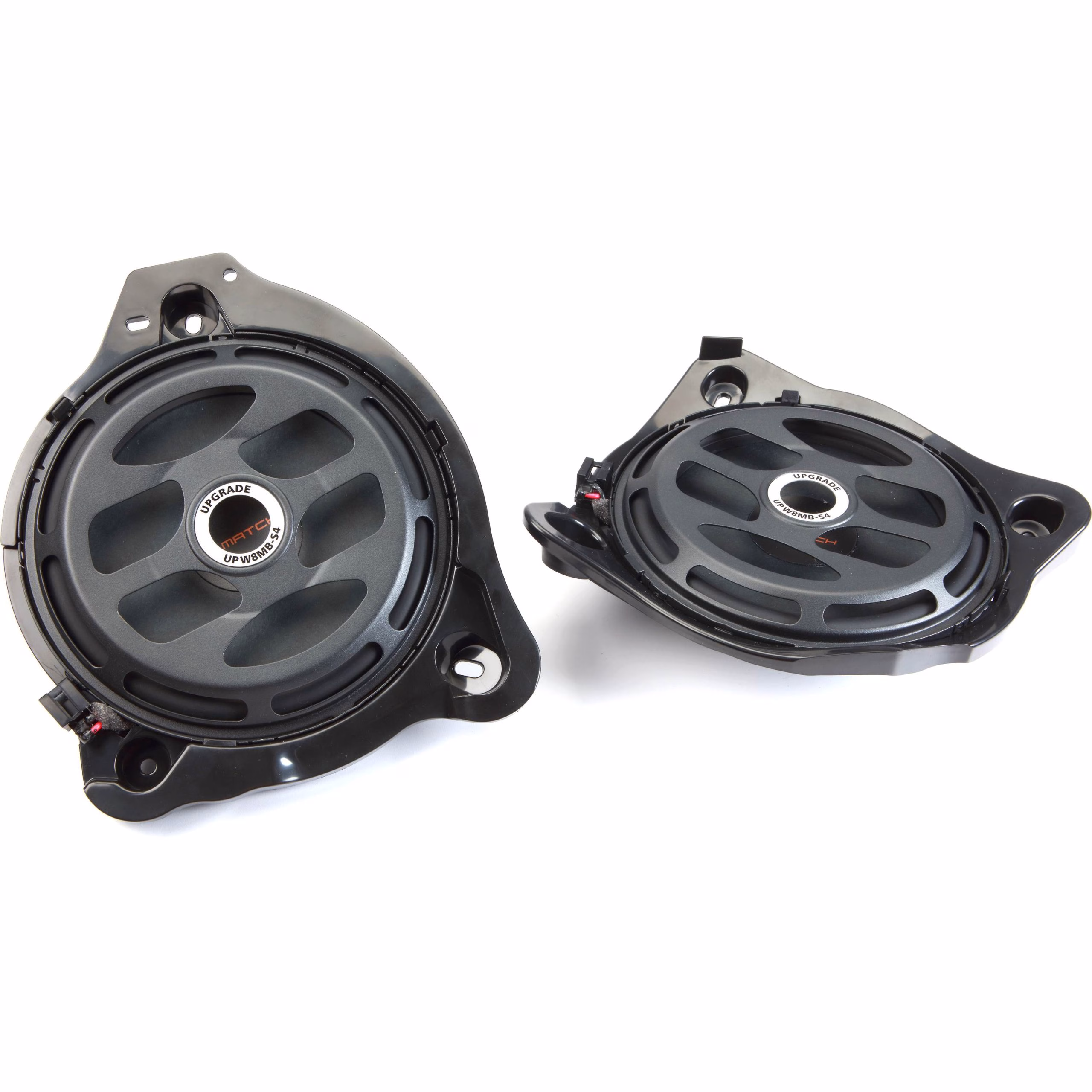 Match Audiotec Fischer Match UP W8MB-S4 2 x 20cm/8″ Subwoofers for Mercedes 100w RMS - incarmusic.co.uk