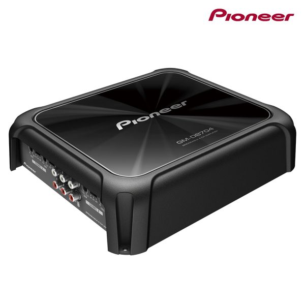 GM-D8704 Pioneer 4 Channel 1200 Watts Class D Amplifier for Car Speakers