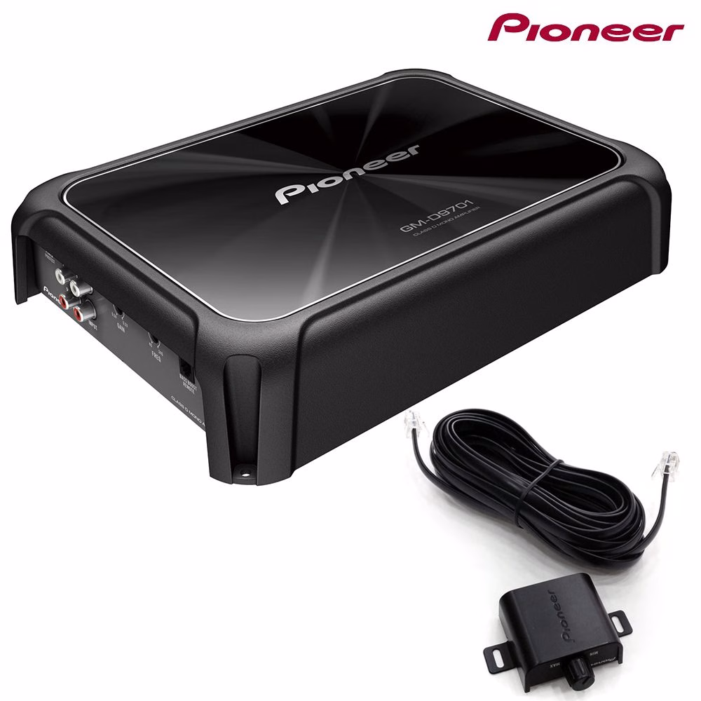 Pioneer GM-D9701 2400 Watt Mono Car Amplifier with Wired Bass Boost Remote - incarmusic.co.uk