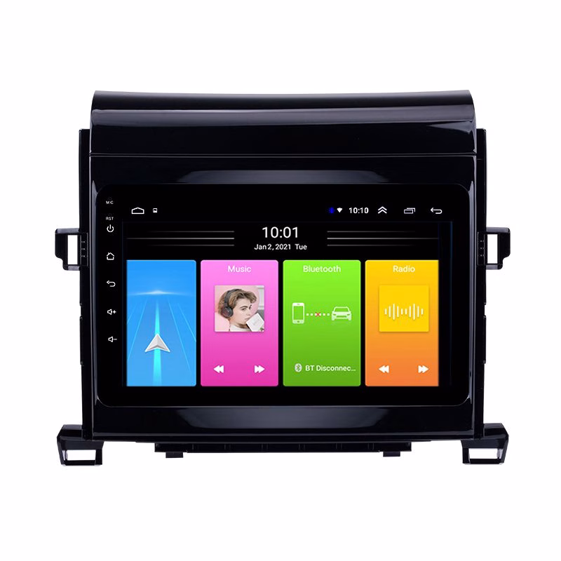 9” Android Multimedia Carplay Stereo With Bluetooth, Wifi, Usb, Aux Custom Fit For Toyota Alphard 2008-2015 -...