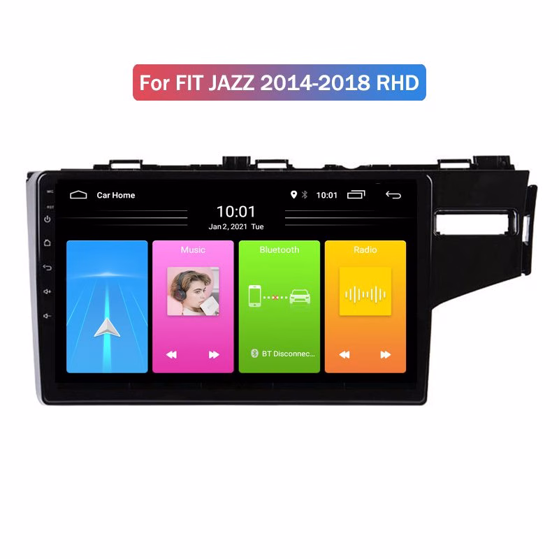 9” Android Carplay Car Stereo Radio Multimedia System For Honda Fit Jazz 2014-2018 - incarmusic.co.uk