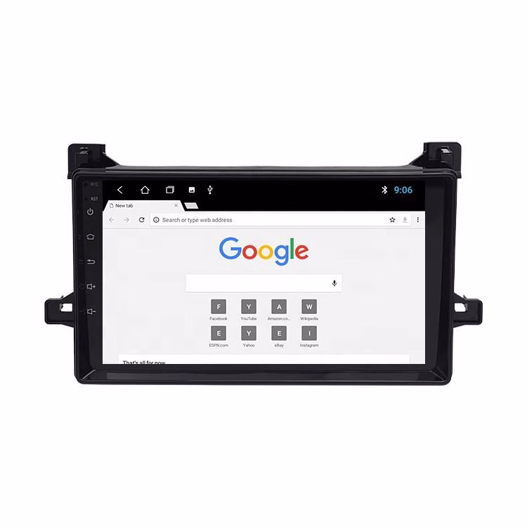 9″ GPS Navigation Radio Android Carplay Head Unit Car Multimedia Player With Bluetooth, Wifi, Usb, Aux For Toyota Prius...