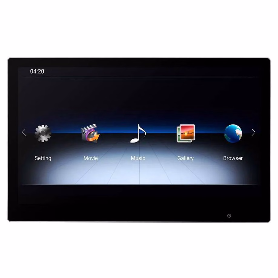 12.5″ FHD Car Headrest Monitor Android OS Monitor with HDMI Port (Single) - incarmusic.co.uk