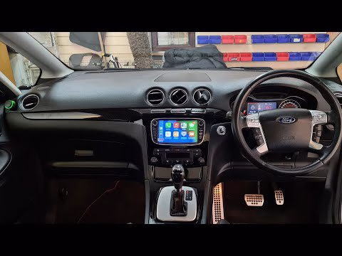 Android Multimedia Car Stereo With 7″ Display Built-In Apple CarPlay & Android Auto Custom Fit For Ford Vehicles...