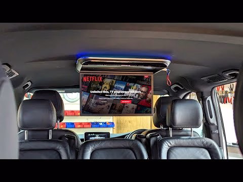 CM195A 19.5“ FHD IPS Screen Android Car Roof Multimedia Player with HDR10+ UHD Video and Screen Mirroring AV Multimedia...