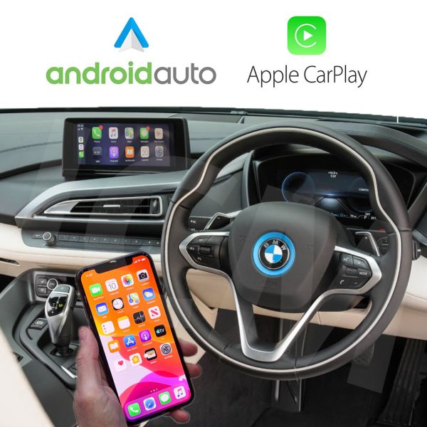 Wireless Apple CarPlay Android Auto for BMW I8 NBT Widescreen 8.8″