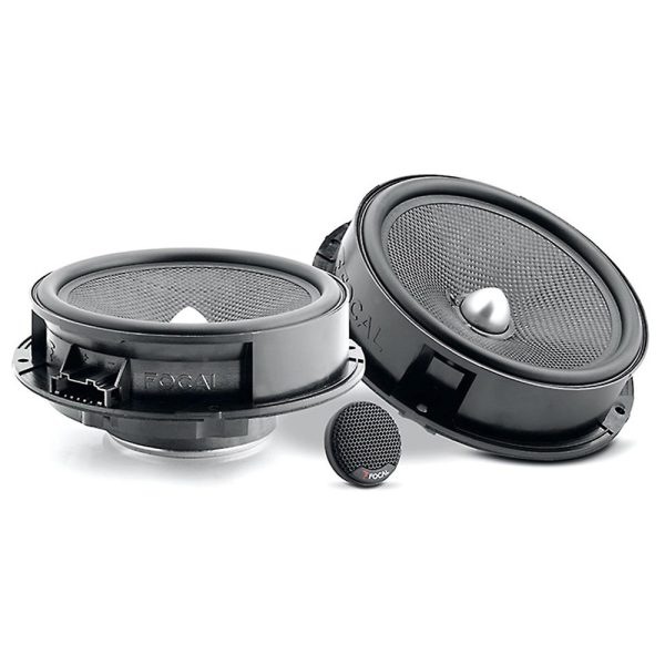 Focal IS 165 VW 6.5" Component Speaker Kit Volkswagen Golf MK6 Bora Jetta Tiguan 60w RMS Pair