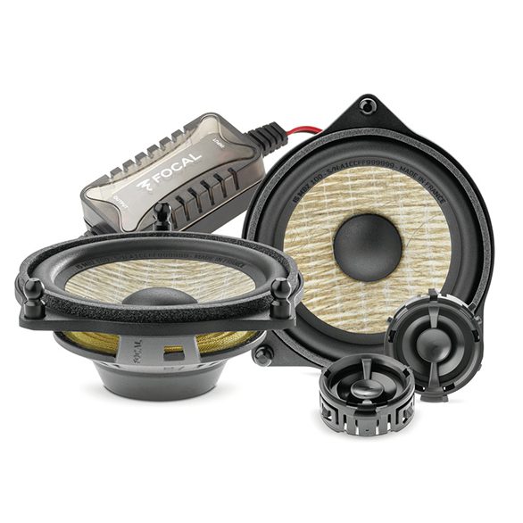 IS MBZ 100 Focal 2-way Component Speakers Kit for Mercedes Benz Audio Upgrade