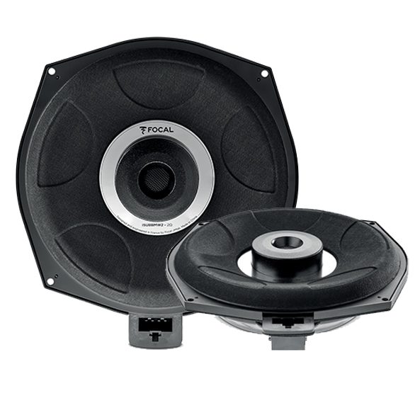 Focal ISUBBMW-2 Underseat Subwoofer Bass Speaker for BMW Vehicles in Pair