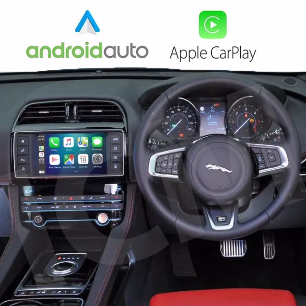 Wireless Apple CarPlay and Android Auto Interface for Jaguar XF XJ F Pace - incarmusic.co.uk
