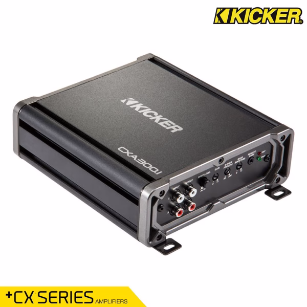 Kicker CXA400.1 300w RMS Mono Block Car Amplifier Subwoofer Bass Amp