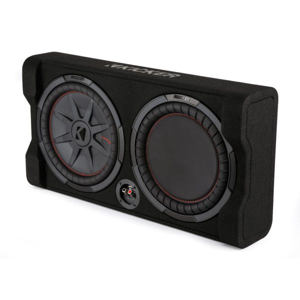 Kicker KA48TRTP122 12” CompRT Downward-firing Subwoofer Thin Enclosurer 2 Ohm