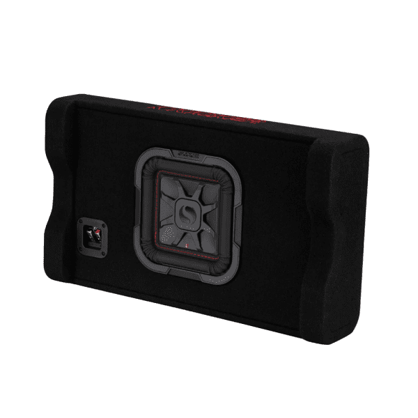 Kicker KA49L7TDF82 Subwoofer Box L7T 8" Down Firing Loaded Enclosure - 2 Ohm 350w RMS