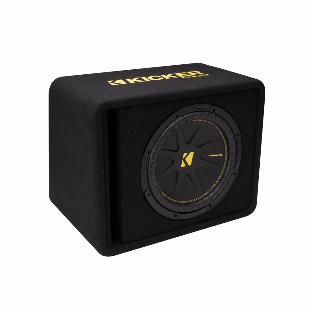 Kicker KA50VCWC122 CompC 12” 2-Ohm Car Subwoofer Bass Box in Vented Sub Enclosure Kicker pa_make - incarmusic.co.uk