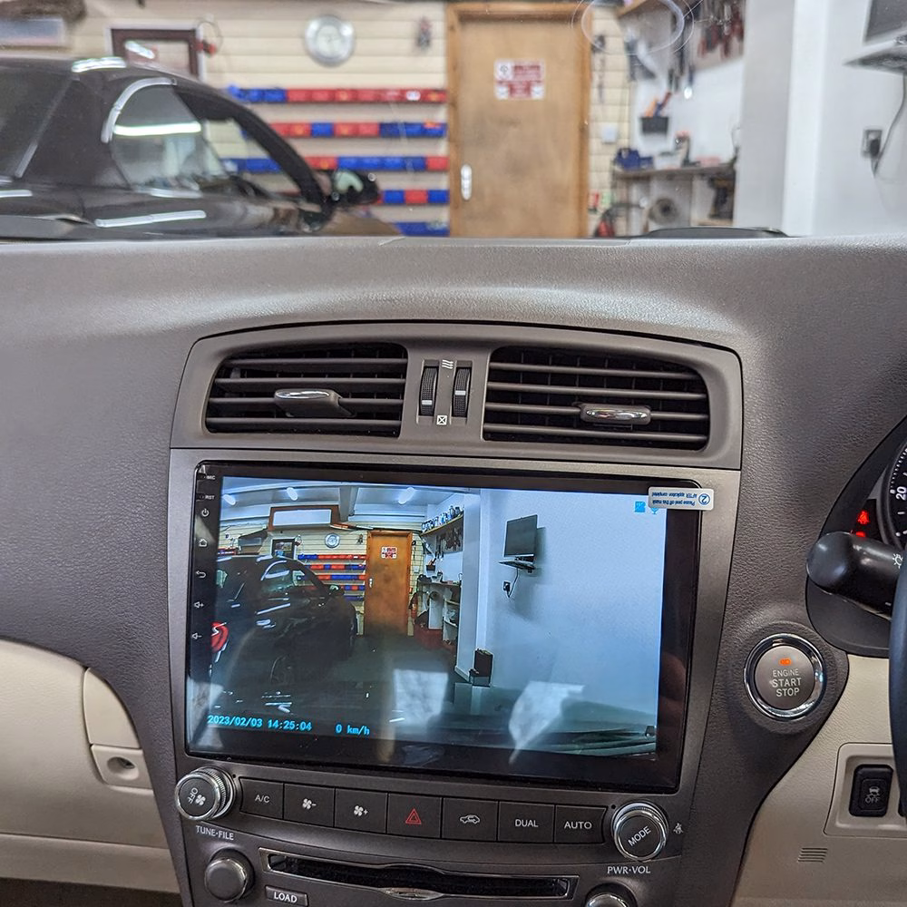 PEP12ISL Android 10.1” Large IPS Screen Car Stereo Multimedia Player with Built-in CarPlay Custom Fit for Lexus IS250 /...