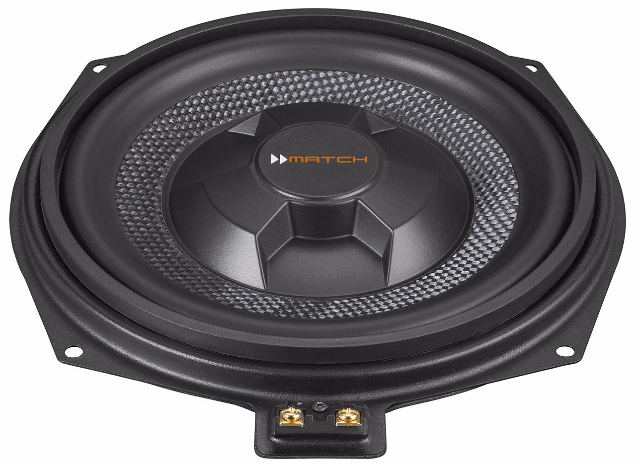 MATCH UP W8BMW-S 8″ Underseat Subwoofers Upgrade 200W RMS for BMW 1, 2, 3, 4, 5 X Series BMW pa_make - incarmusic.co.uk