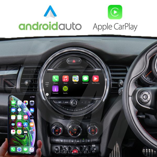 Wireless  Apple CarPlay Android Auto Navigation Camera Interface for BMW MINI F55/F56 2013-2017 NBT