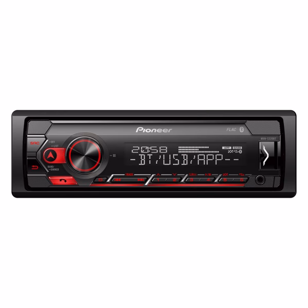 Pioneer MVH-S320BT Mechless With USB, AUX, Bluetooth Compatible with Apple and Android devices