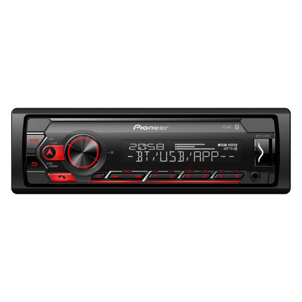 Pioneer MVH-S320BT Mechless With USB, AUX, Bluetooth Compatible with Apple and Android devices