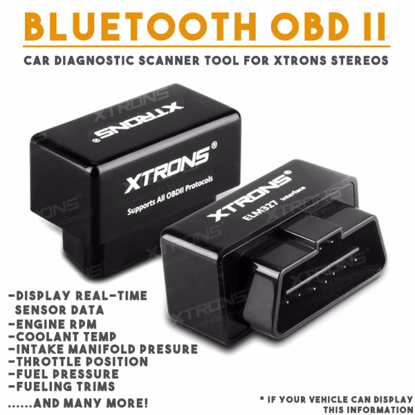 OBD2 CarStereo Auto BT Diagnostic Scanner Tool OBD2 CANBUS Android STEREOS