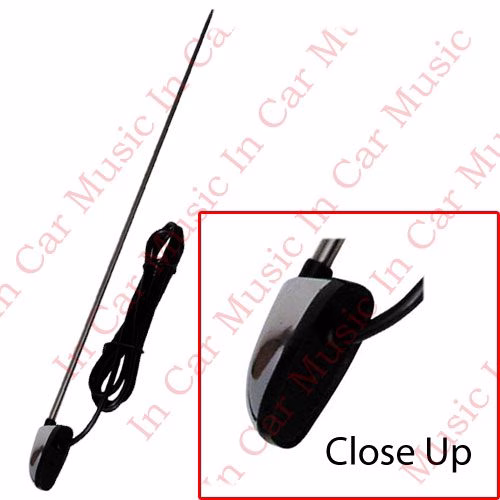 RMA202 Replacement Aerial Pillar Mount - Chrome Retractable