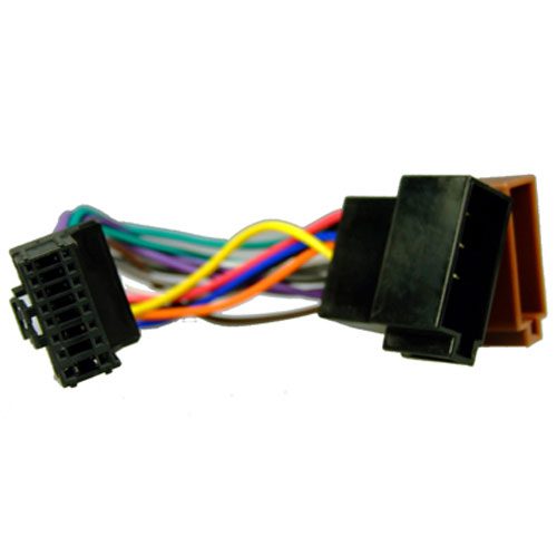 CT21PN07 Pioneer 16 Pin Car Stereo ISO Lead Black Connector Headunit