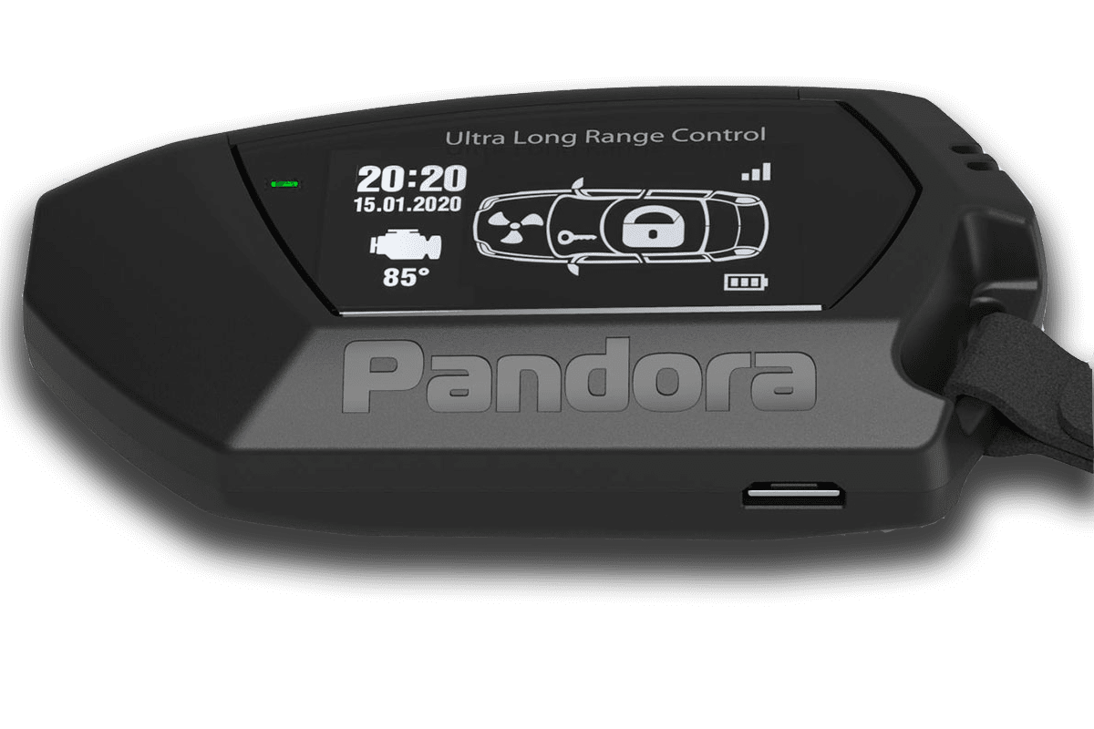 Pandora Elite V2 Pager Car Alarm with Immobilisation, Shock, Tilt, Motion, Internal Sensor, GPS Tracking & Remote Engine Start - Image 3