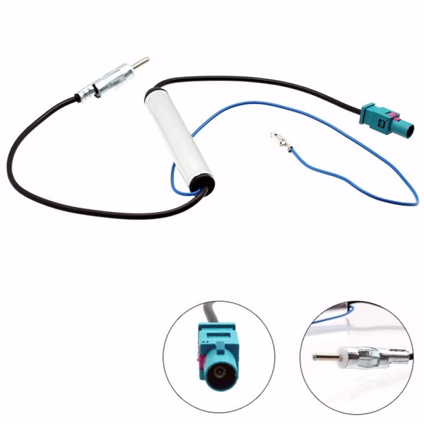 PC5-137 Fakra to Din Radio Connector, Car Stereo Aerial Adaptor