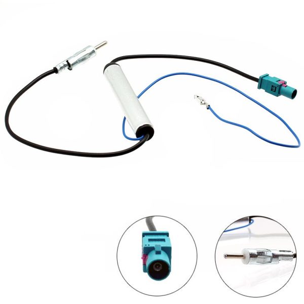 PC5-137 Fakra to Din Radio Connector, Car Stereo Aerial Adaptor