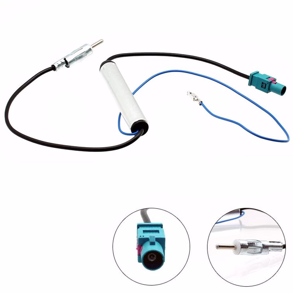 PC5-137 Fakra to Din Radio Connector, Car Stereo Aerial Adaptor - incarmusic.co.uk