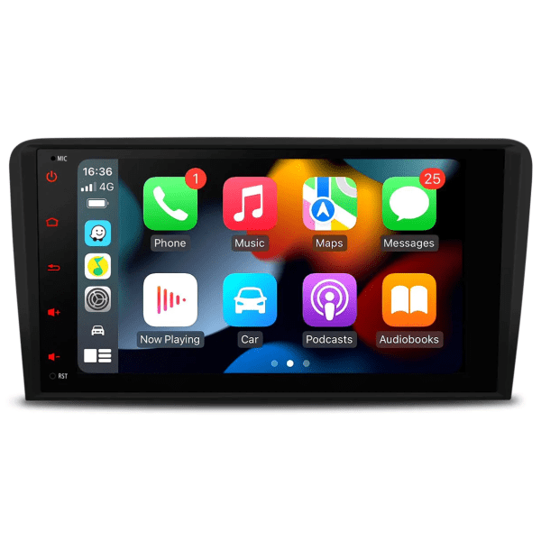 8'' Android HD Screen Multifunctional Android Car Stereo with Apple CarPlay & Android Auto Custom Fit for Audi A3/S3/RS3
