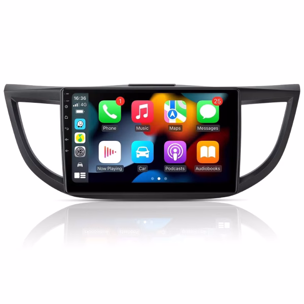 PEP12CRNH 10.1'' Android Screen Navigation Multimedia Player Built-in Wireless AppleCarPlay & Android Auto For Honda CR-V (2012-2016)