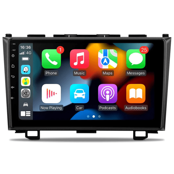 9" Android Multimedia Car Stereo With Built-In Apple CarPlay & Android Auto Custom Fit For For Honda CRV (2007-2011)