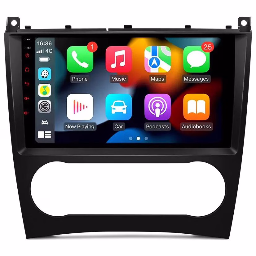 9” Android IPS Screen Car Stereo Multimedia Player GPS Navigation System With Apple CarPlay & Android Auto Custom Fit For...