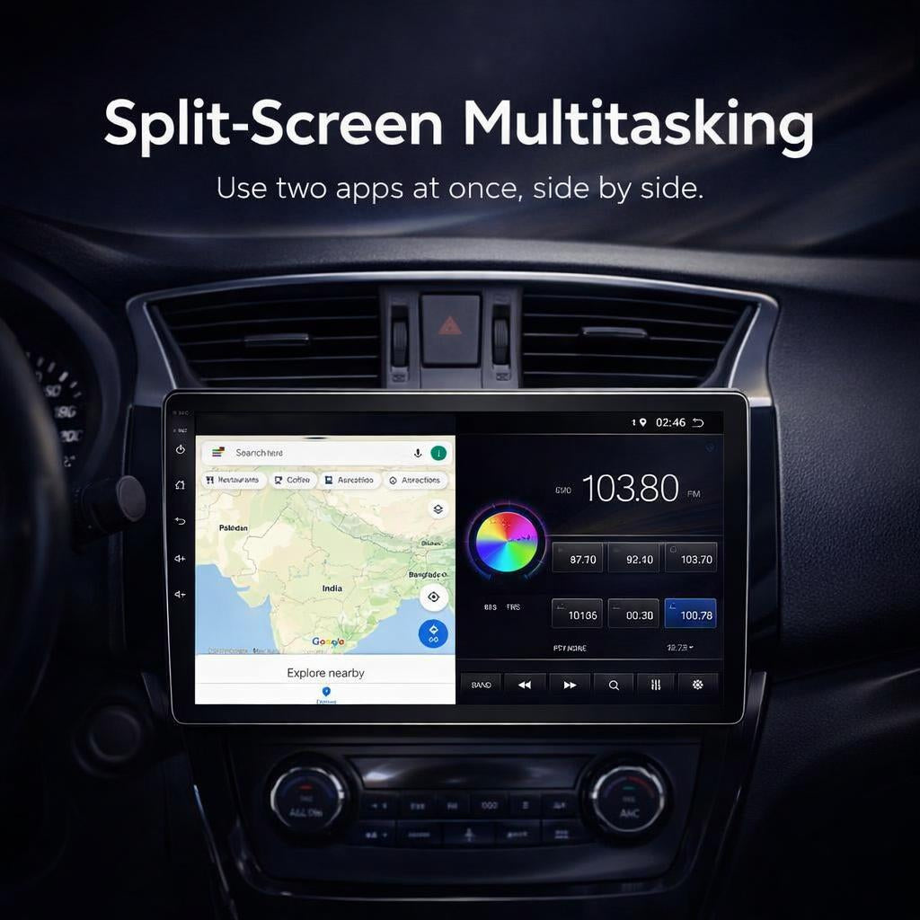 9" Volkswagen POLO,PASSAT,GOLF,TOURAN,SHARAN GPS Navigation Radio Android CarPlay Multimedia Player Bluetooth - Image 6