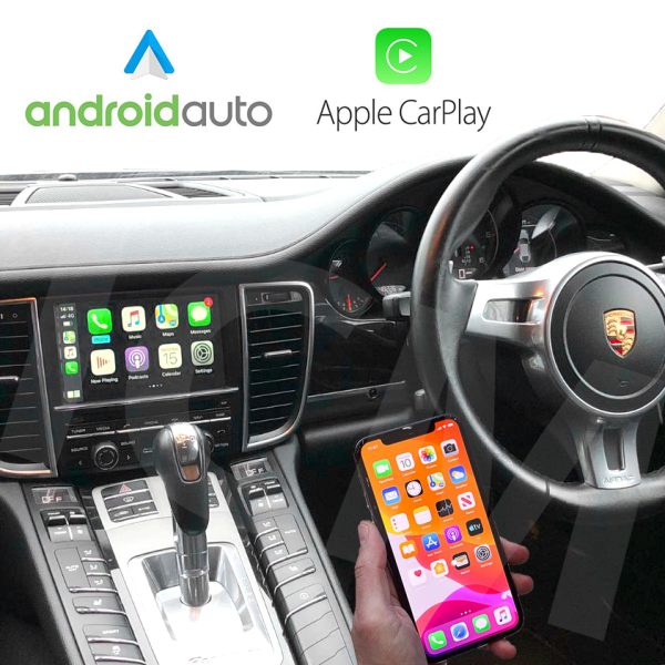 Porsche PCM 4.0 Wireless Apple CarPlay Android Auto Interface for Macan Cayman Cayenne 911 Boxster - incarmusic.co.uk