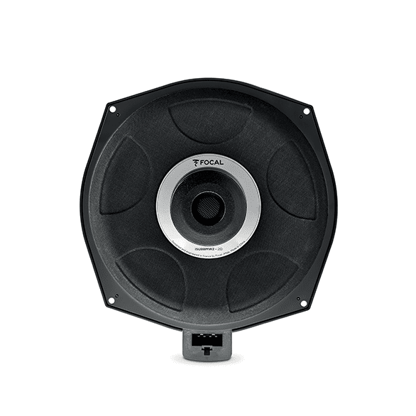 Focal (ISUB BMW-2ohm) Plug & Play Underseat Subwoofer 90w RMS for BMW 1 2 3 4 5 Series
