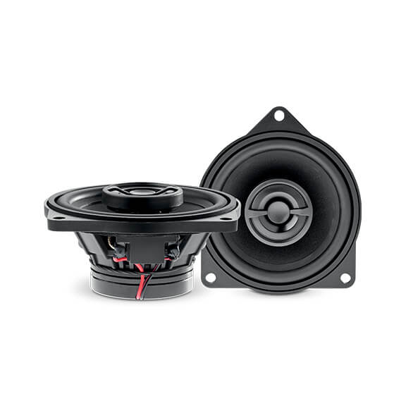 Focal ICBMW-100 BMW Custom Fit 4" 2-Way Coaxial Speakers Kit 80W