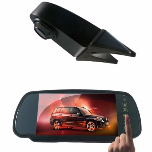 Overhang Roof Mount Camera Van Rear View Reversing System & 7″ Mirror Monitor - incarmusic.co.uk