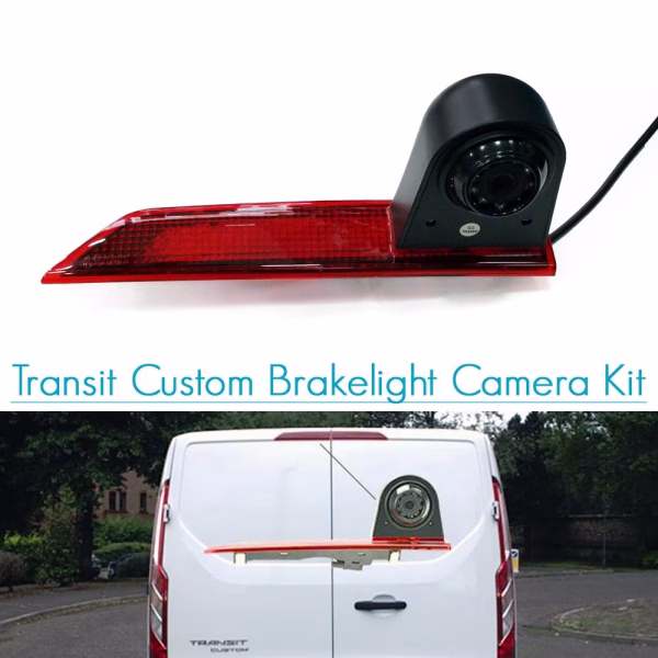 Door Brake Light Rear View Parking Van Reverse Camera For Ford Transit Custom
